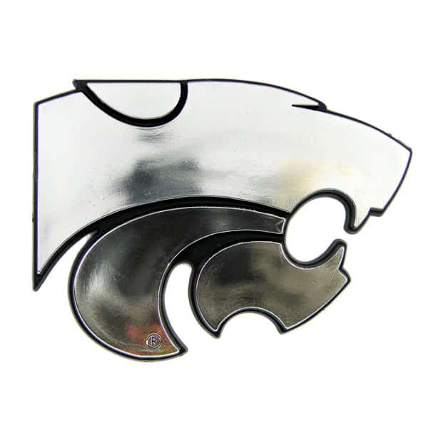 Kansas State Wildcats Silver Auto Emblem