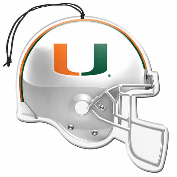 Miami Hurricanes Air Freshener Set - 3 Pack - Detroit Game Gear