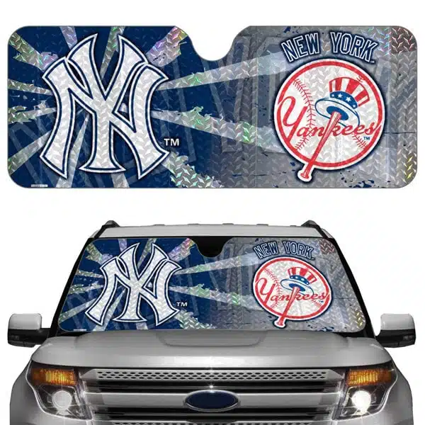 New York Yankees Auto Sun Shade