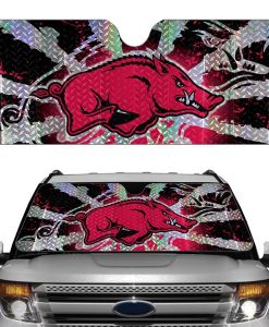 Arkansas Razorbacks Auto Sun Shade
