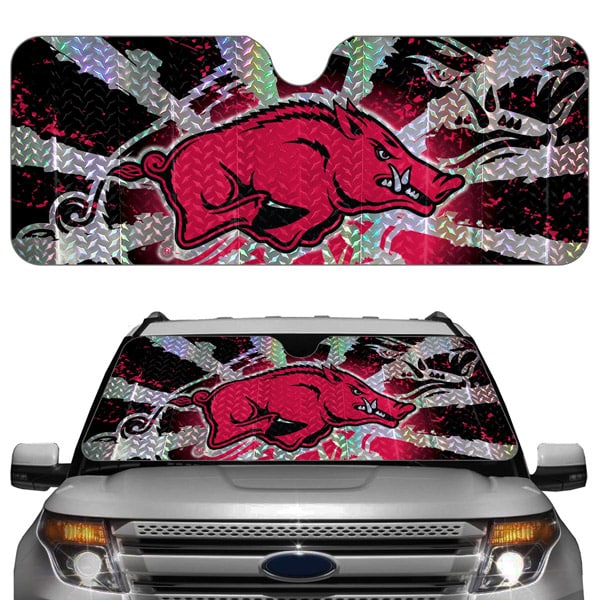 Arkansas Razorbacks Auto Sun Shade