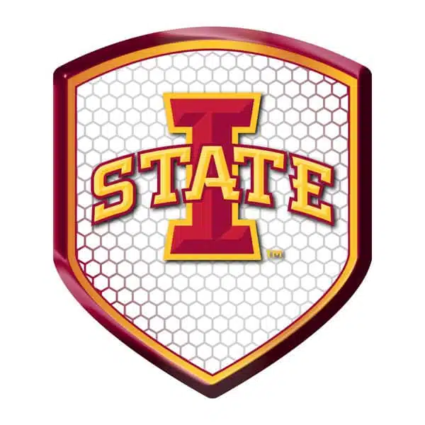 Iowa State Cyclones Shield Style Reflector - Detroit Game Gear