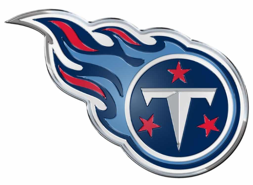 Tennessee Titans Color Auto Emblem - Die Cut