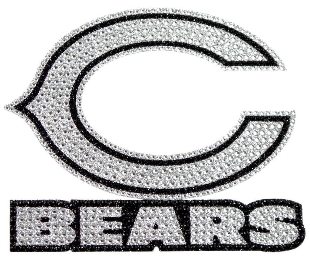 Chicago Bears Bling Auto Emblem