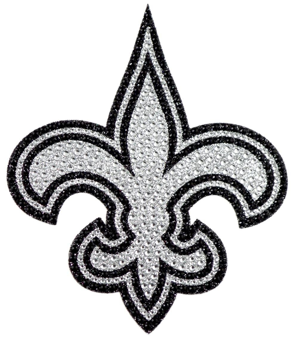 New Orleans Saints Bling Auto Emblem