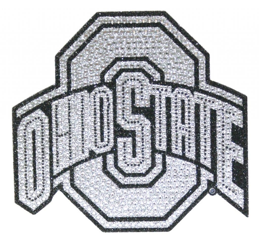 Ohio State Buckeyes Bling Auto Emblem