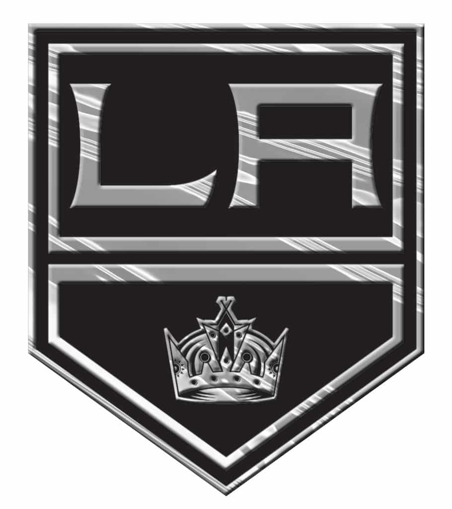 Los Angeles Kings Silver Auto Emblem