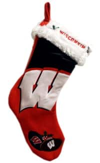 Wisconsin Badgers Stocking - 2011 Colorblock Design