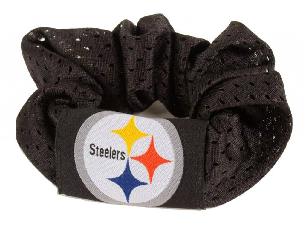 Pittsburgh Steelers Hair Twist Ponytail Holder - Black
