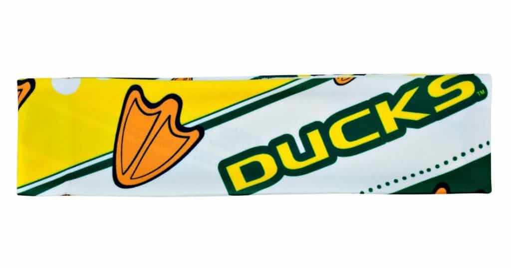 Oregon Ducks Stretch Patterned Headband