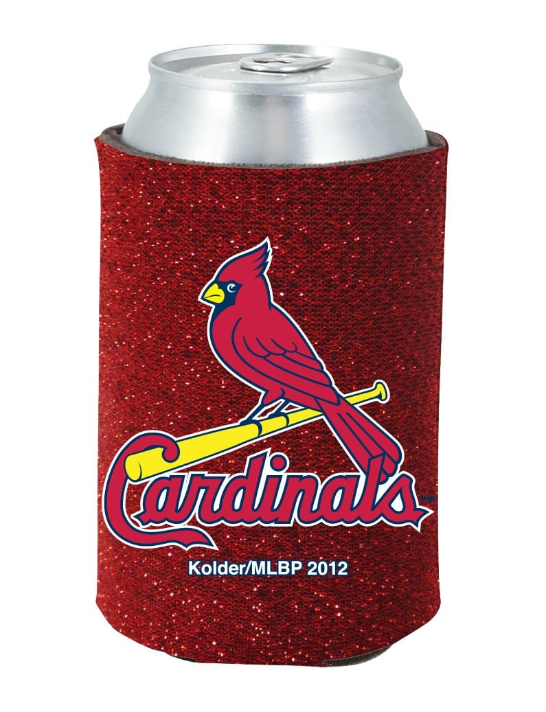 St. Louis Cardinals Red Kolder Kaddy Can Holder - Glitter