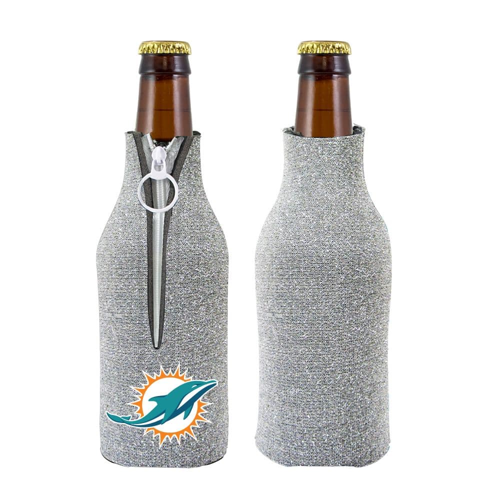 Miami Dolphins Bottle Suit Holder - Glitter