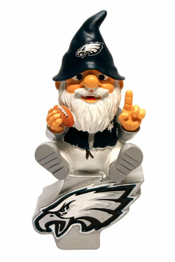 Philadelphia Eagles Gnome On Team Logo