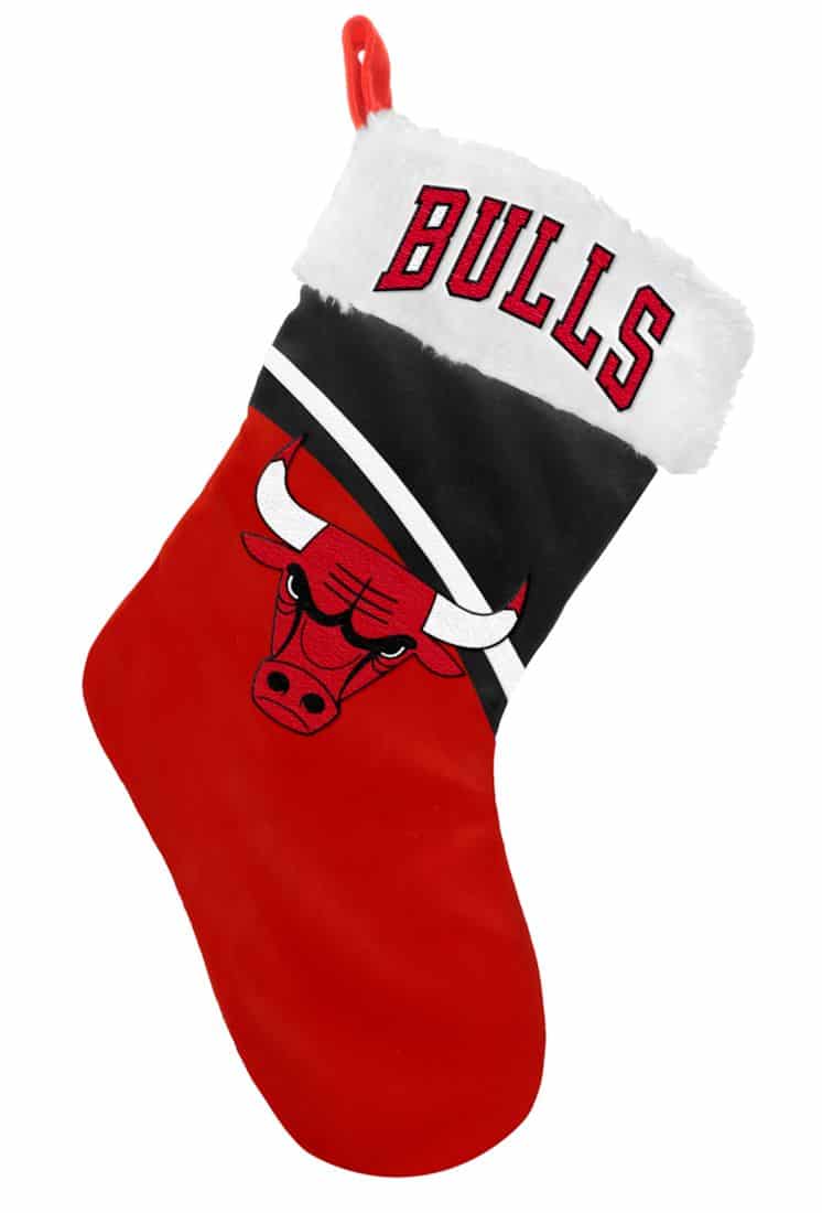 Chicago Bulls Holiday Stocking - 2013 Swoop Design