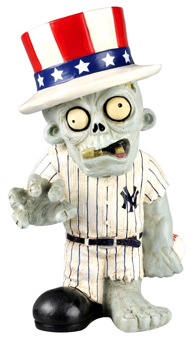 New York Yankees Zombie Figurine Thematic Detroit Game Gear