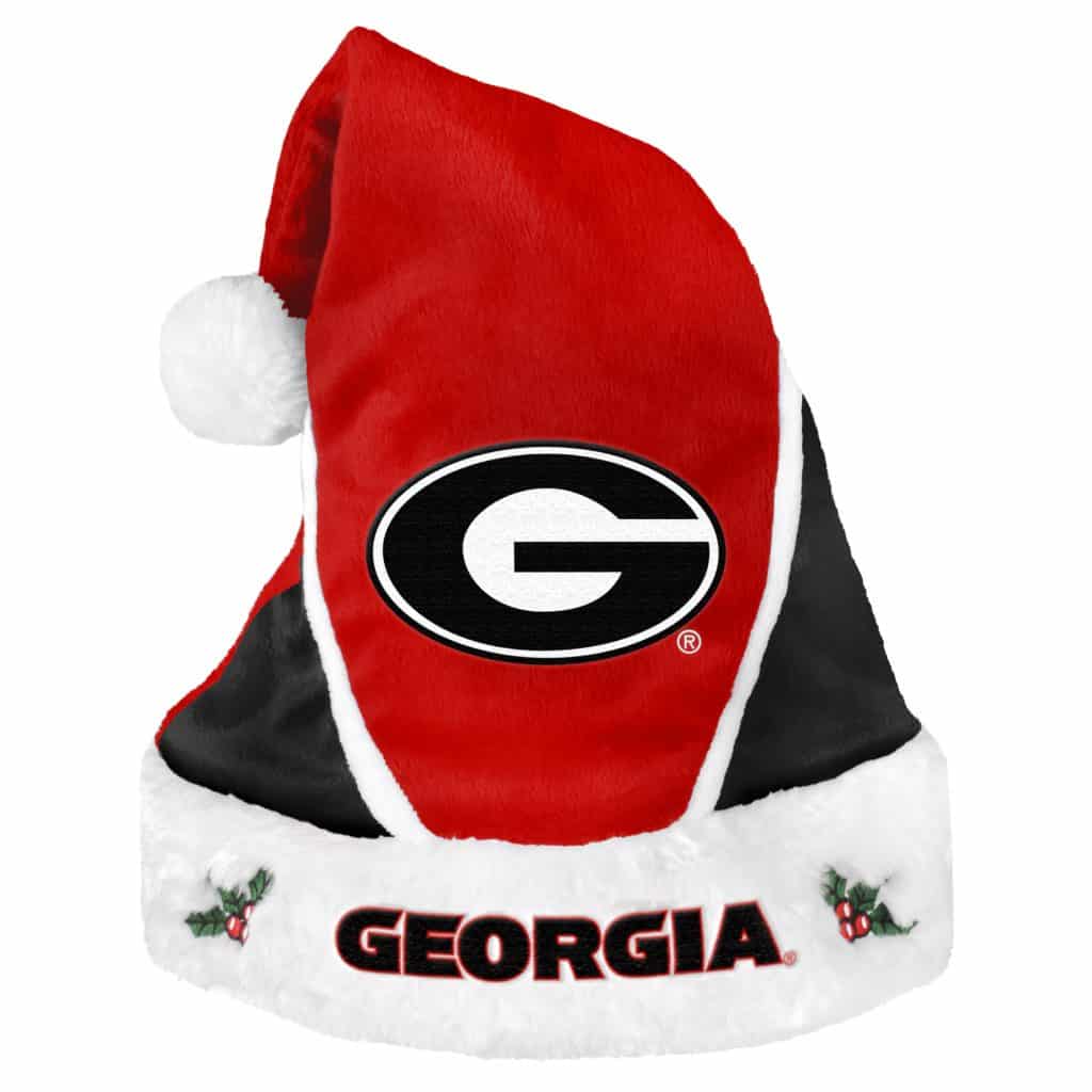 Georgia Bulldogs Santa Hat - Colorblock 2014