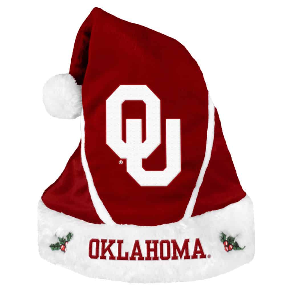 Oklahoma Sooners Santa Hat - Colorblock 2014