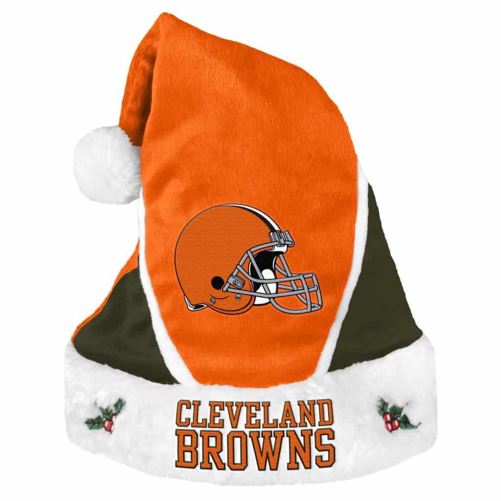 Cleveland Browns Santa Hat - Colorblock 2014