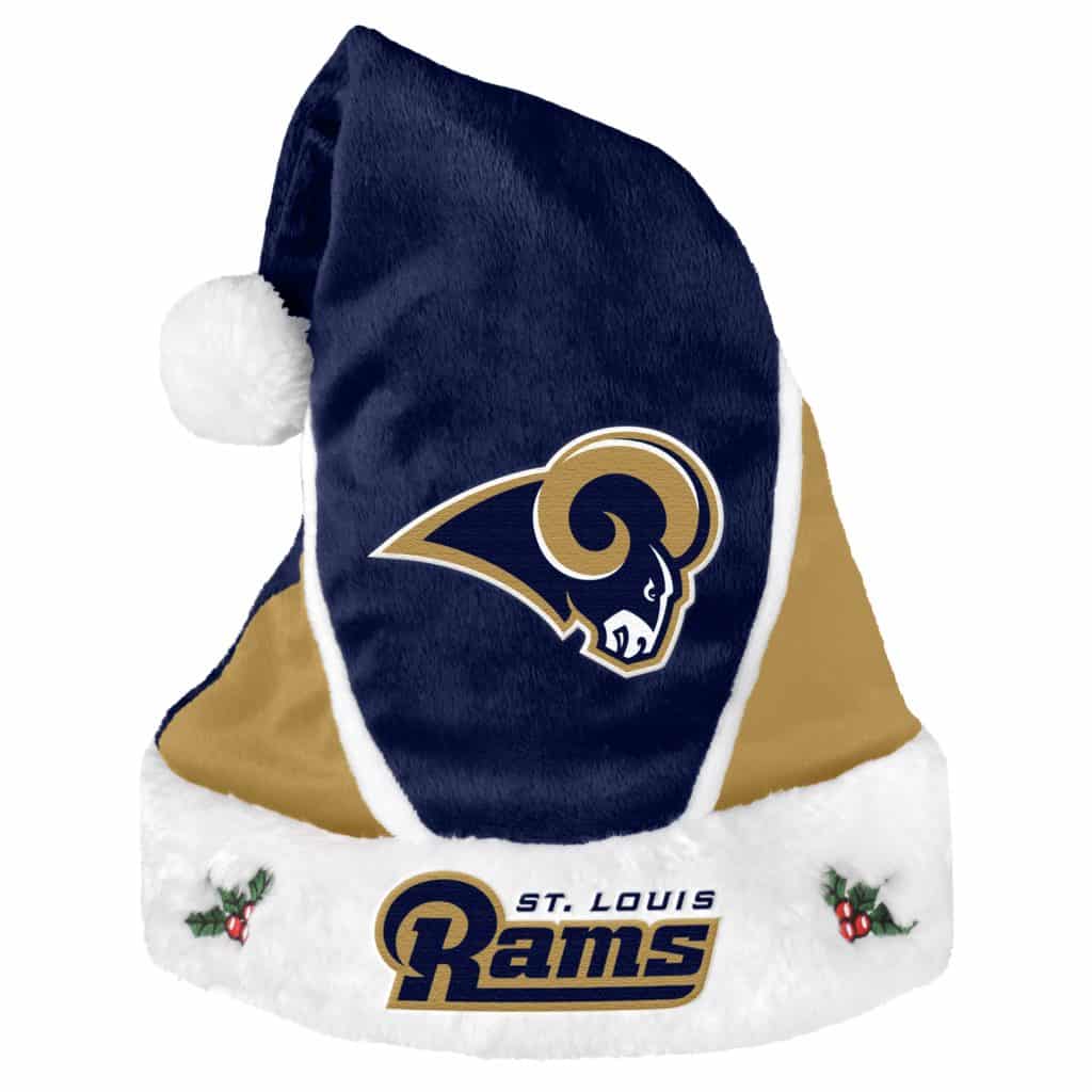 rams santa hat