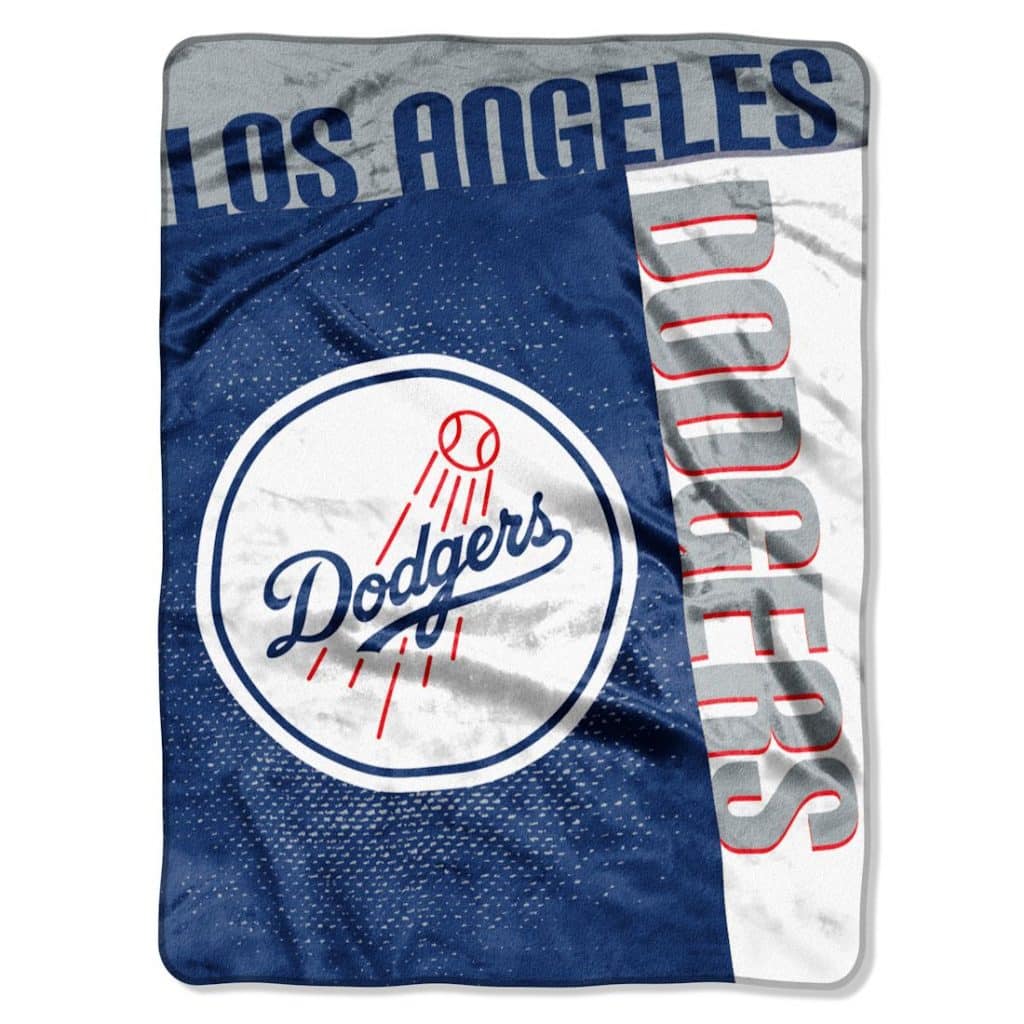 Los Angeles Dodgers 60"x80" Royal Plush Raschel Throw Blanket Strike