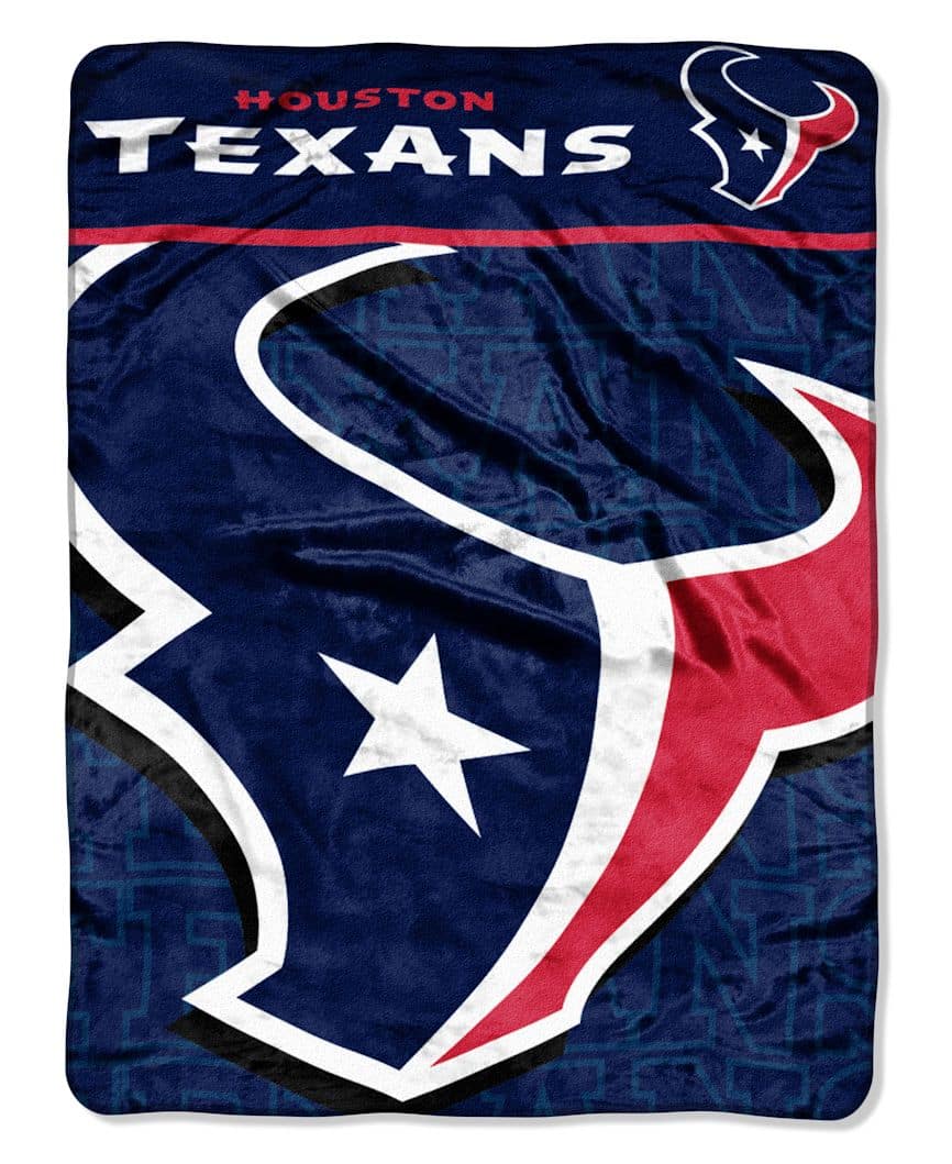 Houston Texans 46" x 60" Micro Raschel Throw Blanket Livin' Large