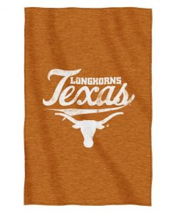 Texas Longhorns 54"x84"Sweatshirt Blanket - Script Design