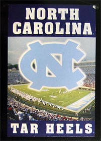 North Carolina Tar Heels 28"x41" Wall Hanging