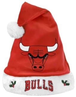 Chicago Bulls Santa Hat - 2012 Style