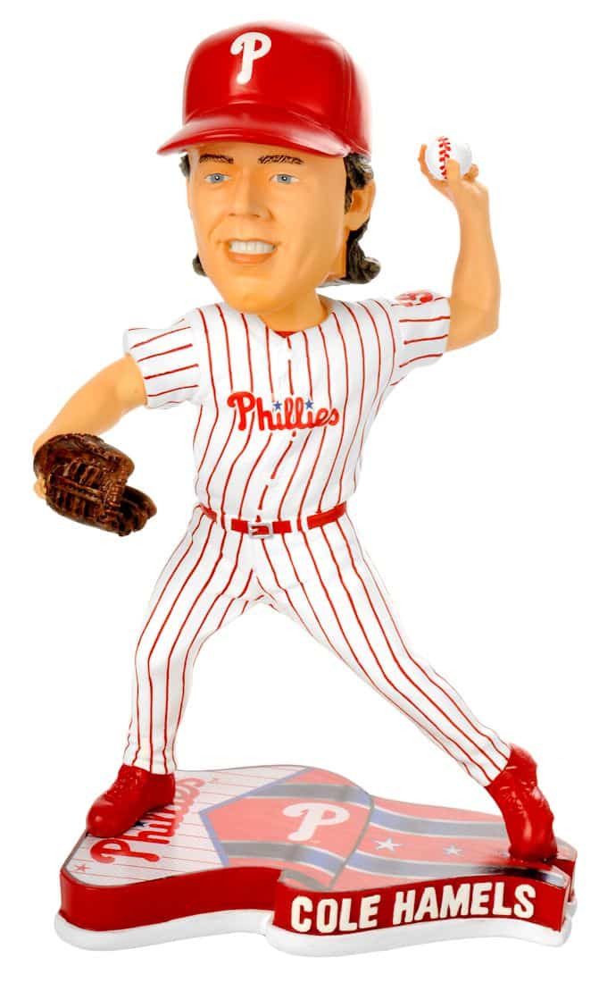 Philadelphia Phillies Cole Hamels Forever Collectibles Pennant Base