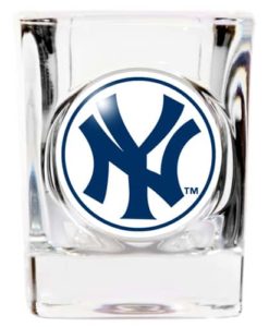 New York Yankees Square Shot Glass - 2 oz.
