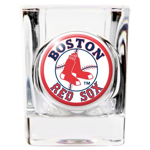 Boston Red Sox Square Shot Glass - 2 oz.