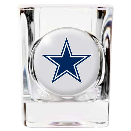 Dallas Cowboys Square Shot Glass - 2 oz.