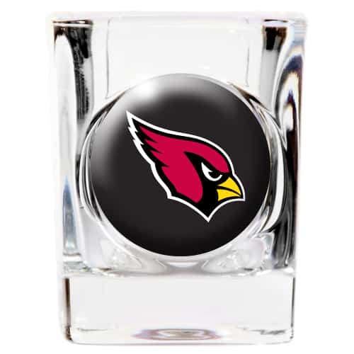 Arizona Cardinals Square Shot Glass - 2 oz.