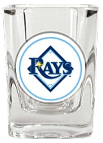 Tampa Bay Rays Square Shot Glass - 2 oz.