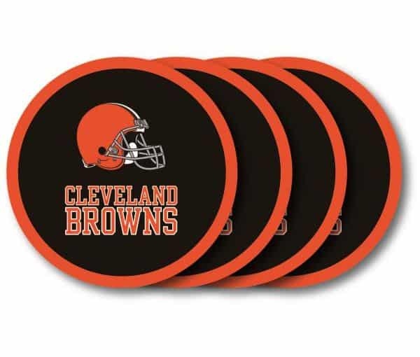 Cleveland Browns Coaster Set - 4 Pack