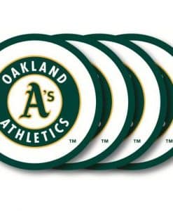 Oakland Athletics Coaster Set - 4 Pack