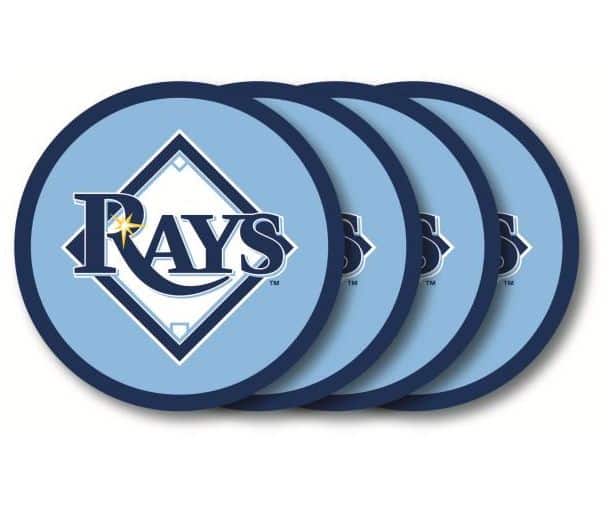 Tampa Bay Rays Coaster Set 4 Pack Detroit Game Gear