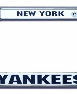 New York Yankees Chrome License Plate Frame