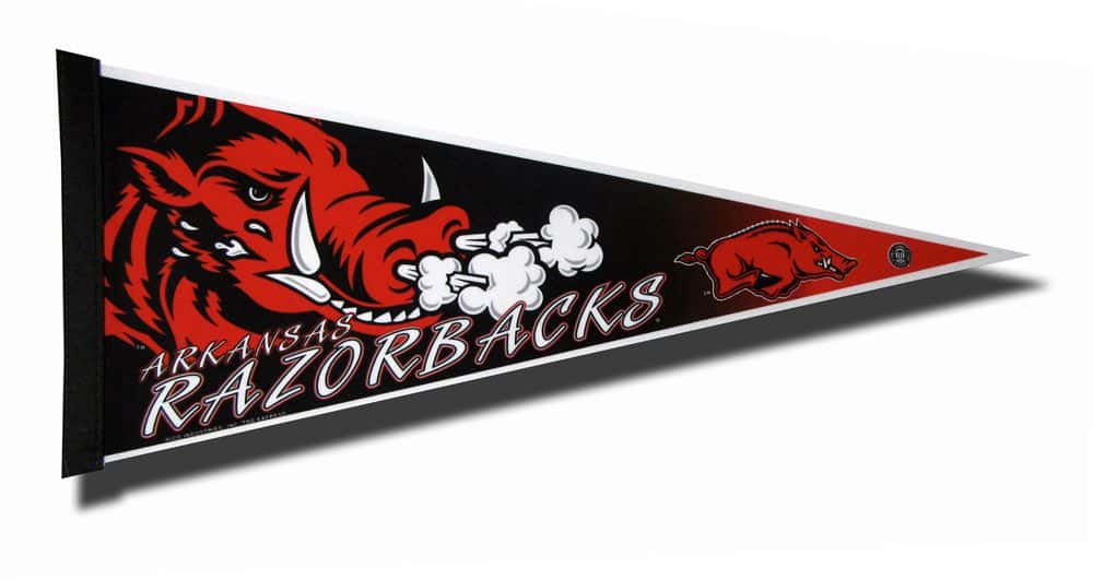 Arkansas Razorbacks Pennant