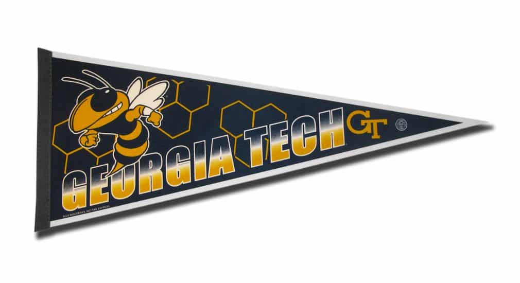 Georgia Tech Yellow Jackets Pennant