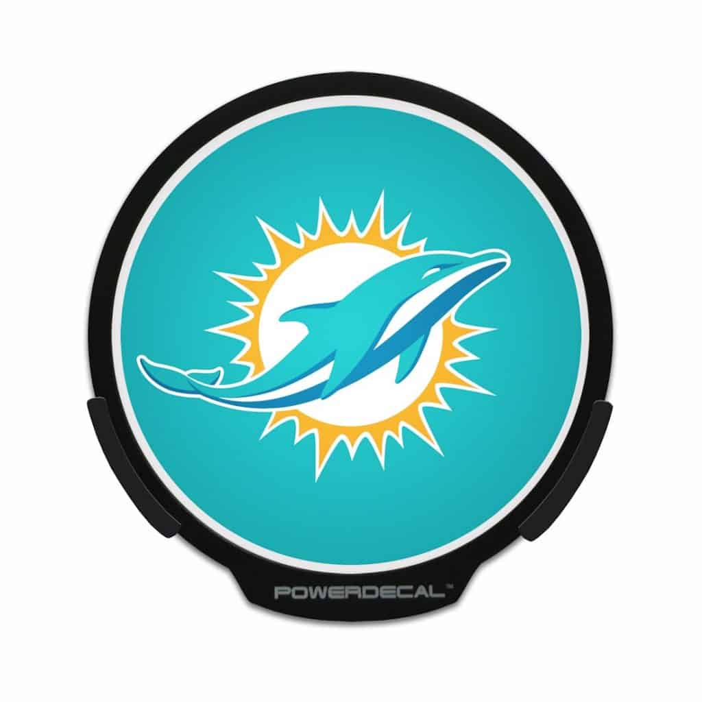 Miami Dolphins Light Up POWERDECAL - Detroit Game Gear
