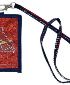 St. Louis Cardinals Beaded Lanyard Wallet