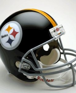 Pittsburgh Steelers 1963-76 Throwback Riddell Deluxe Replica Helmet