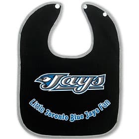 Toronto Blue Jays Two-Toned Snap Baby Bib