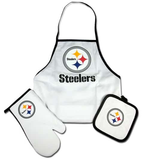 Pittsburgh Steelers Grilling Apron Set