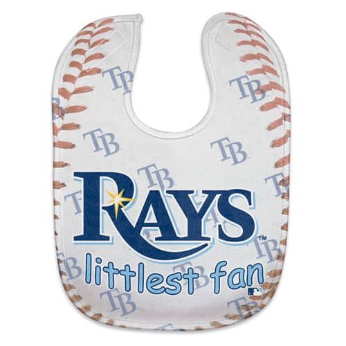 Tampa Bay Rays Baby Bib Full Color Mesh Detroit Game Gear
