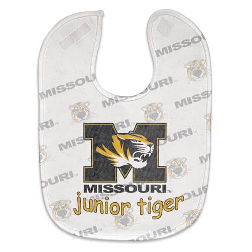 Missouri Tigers Baby Bib - Full Color Mesh