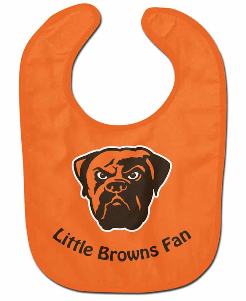 Cleveland Browns Baby Bib All Pro Little Fan Detroit Game Gear
