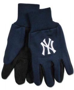 New York Yankees Two Tone Gloves - Adult Size