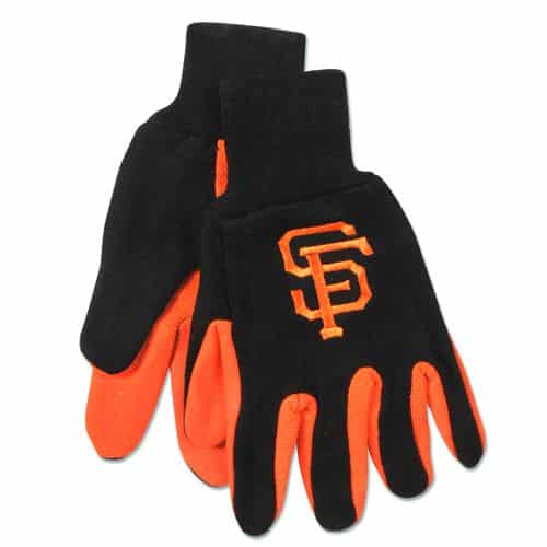 San Francisco Giants Two Tone Gloves - Adult Size
